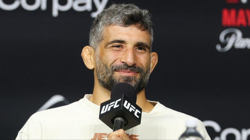 Beneil Dariush at the UFC Perth press conference