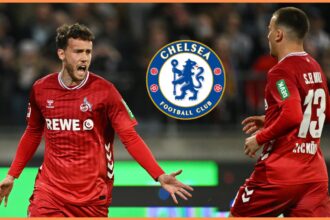 Said El Mala and Luca Waldschmidt celebrate