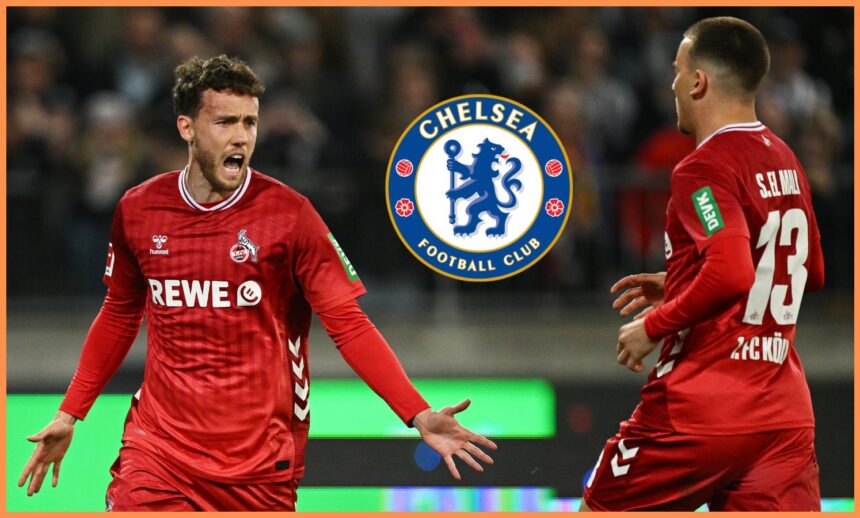 Said El Mala and Luca Waldschmidt celebrate