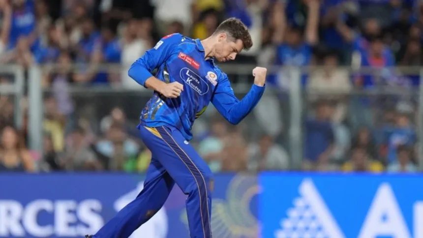 Mitchell Santner joins Mumbai Indians squad